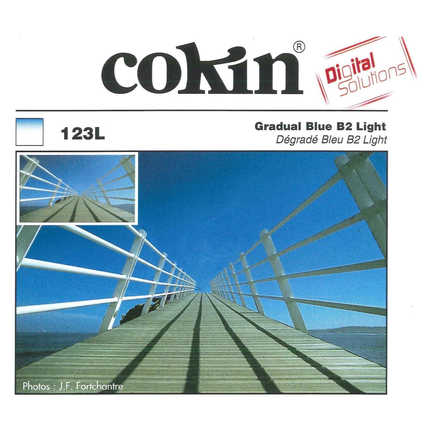 Cokin X123L Verlauffilter blau 2 light (ND Verlaufsfilter) (WX123L)
