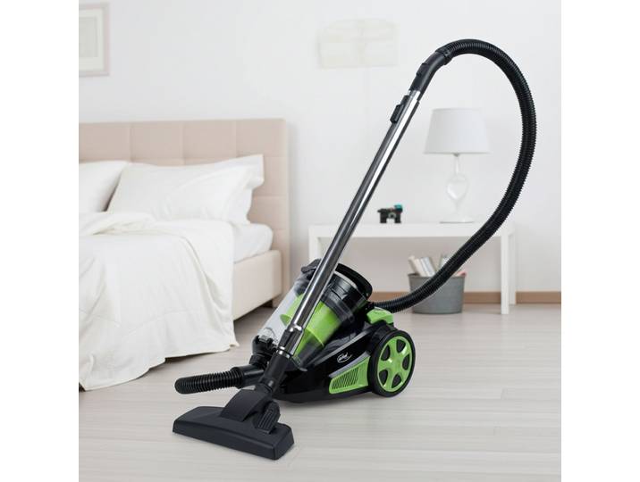 Beutelloser Turbo Zyklon Staubsauger, 3 L, 850 W, schwarz-grün