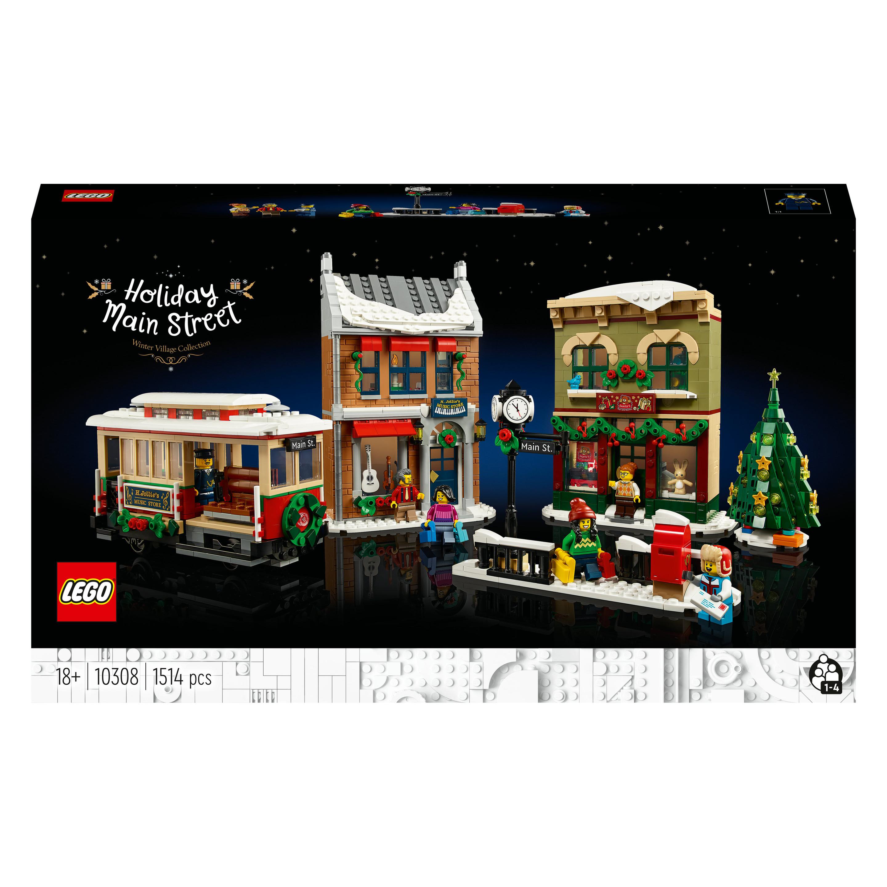 LEGO Weihnachtlich geschmückte Hauptstrasse (10308, LEGO Seltene Sets) (10308)