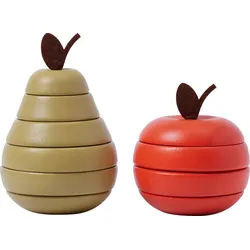 Ferm Living Steckpuzzle Apfel und Birne, 2 St.