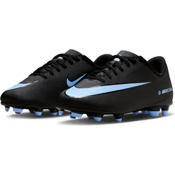 NIKE Jr. Mercurial Vapor 16 Club FG/MG Fußballschuhe Kinder 003 - black/ice blue 34