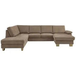 meinSofa Wohnlandschaft  Samu , braun , Maße (cm): H: 90