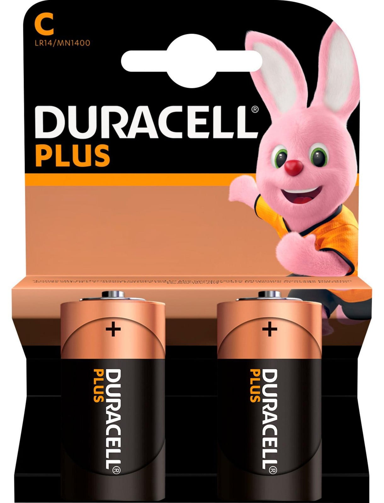 Duracell Batterij Plus C MN1400/LR14 Voordeelverpakking met 10 stuks