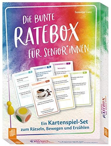 Susanne Lietz - Die bunte Ratebox für Senioren und Seniorinnen Ein Kartenspiel-Set zum Rätseln, Bewegen und Erzählen - Preis vom 10.10.2026 11:48:34 h