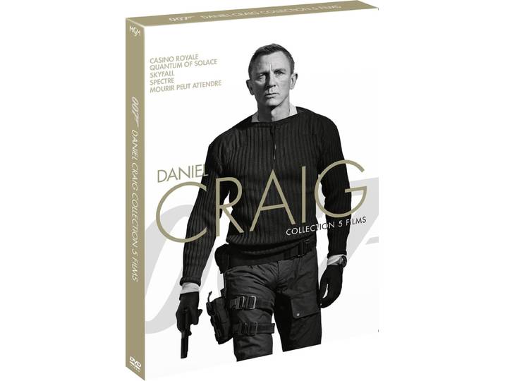 James Bond 007 - La collection Daniel Craig : Casino Royale + Quantum of Solace + Skyfall + Spectre + Mourir peut attendre