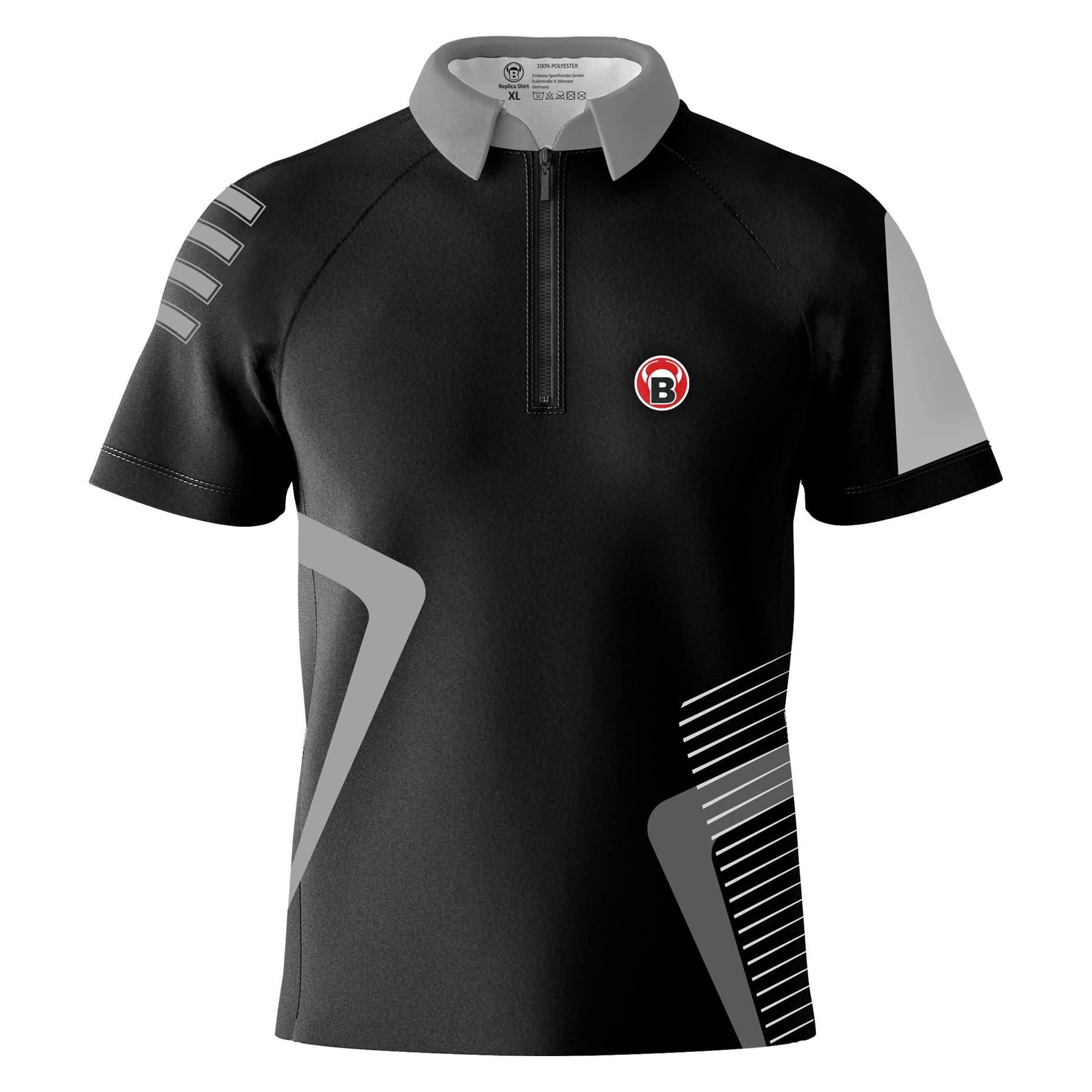 Beazd BZD TEAM Dartshirt grey 3XL (3XL) (78049464)