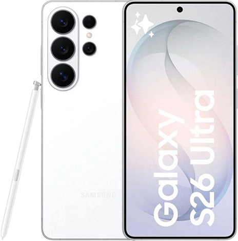 Samsung Galaxy S26 Ultra S948 5G 512GB 12GB RAM Dual Sim White Europa