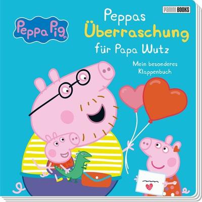 Peppa Pig: Peppas Überraschung für Papa Wutz - Mein besonderes Klappenbuch, Gebundene Ausgabe von Panini, Panini, 978-3-8332-4512-1