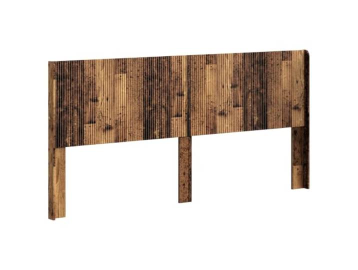 KTHLBRH Kopfteil aus Holz, 206,5 x 7 x 100 cm, aus Holz Vertikales Lamellendesign, einfache Reinigung, Rahmenmontage, stabile Beine