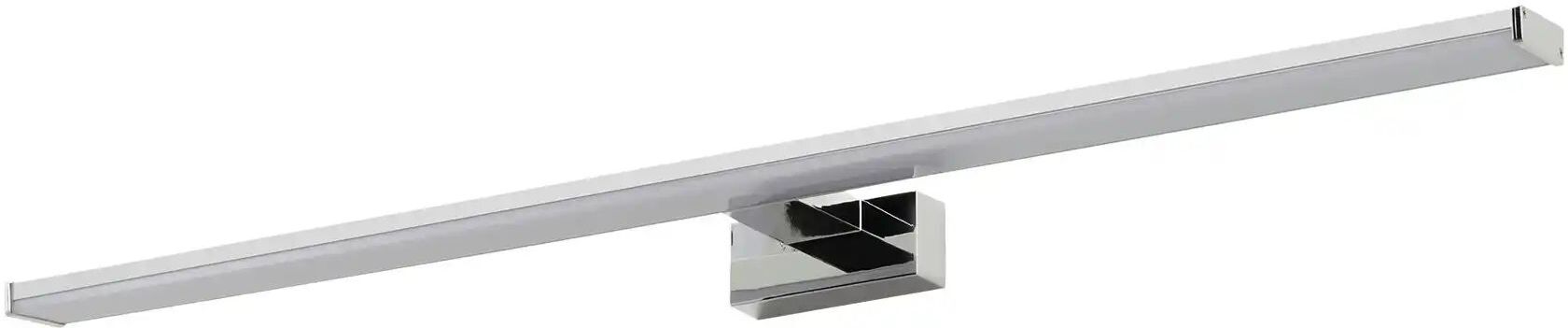 Paul Neuhaus LED-Bad-Wandleuchte  chrom ´mittel´   ¦ silber ¦ Maße (cm): B: 60