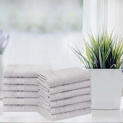 Eco-Friendly Sustainable Cotton Washcloth by Superior (Set of 12)