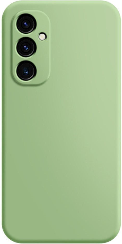 INCOVER Samsung Galaxy A55 (5G) Fleksibel Plastik Bagside Cover - Grøn
