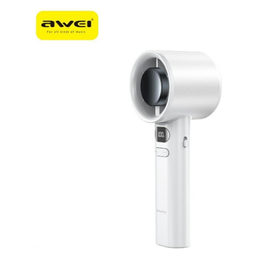 Awei Mini Wiatrak F36 2200mAh biały/white (55136917)