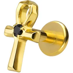 Titan Labret mit Innengewinde ANKH