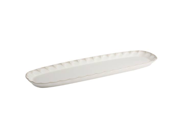 Plateau 16 x 53cm Blanc