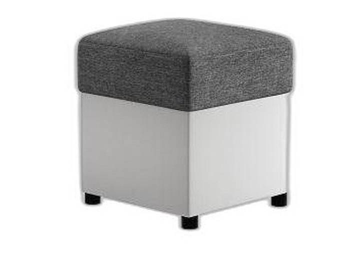 Xlmoebel Hocker Designer Sitzpolster aus Textil für stilvolle Wohnräume, Hergestellt in Europa