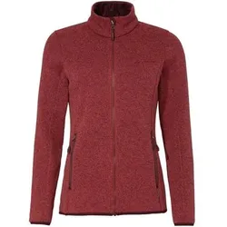VAUDE Damen Unterjacke Wo Rienza Jacket IV, Größe 46 in Rot redeva