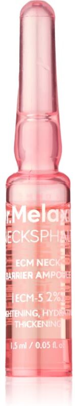 Dr. Melaxin Necksphalt ECM Ceramide Neck Serum intensive lifting serum for neck and décolleté 10x1.5 ml