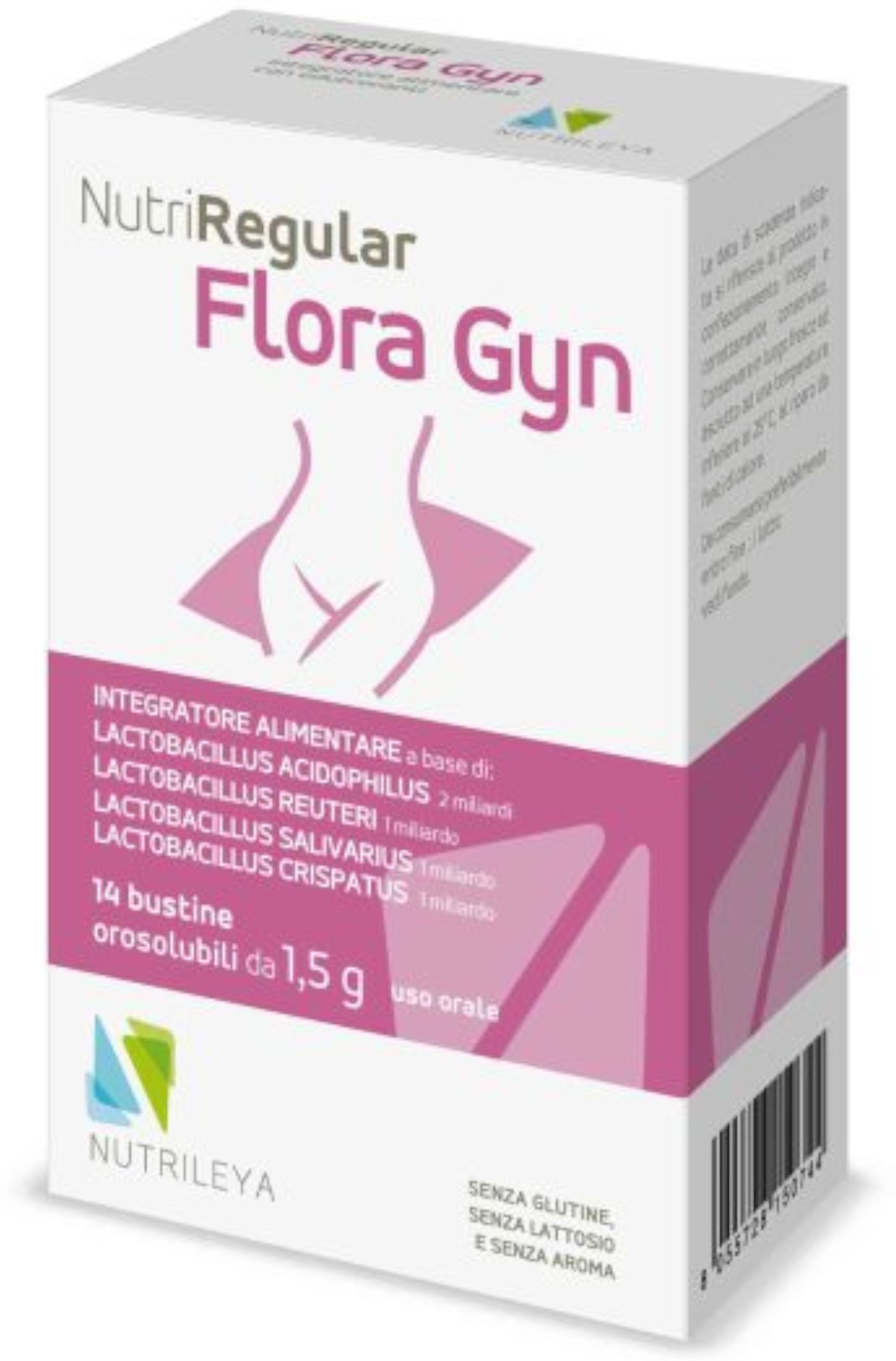 NUTRILEYA Nutriregular Flora Gyn  14 Buste Orosolubili 