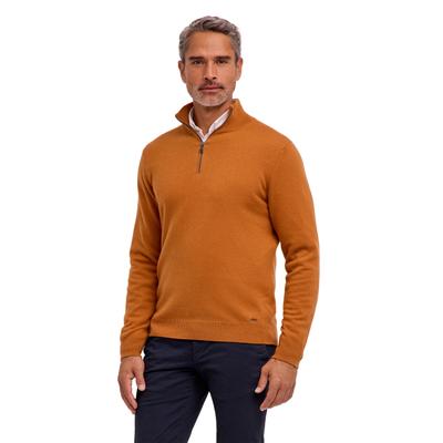 Strickpullover FALKE "Pure Cashmere", Herren, Gr. XXL, caramel (5582), Pullover Strickpullover