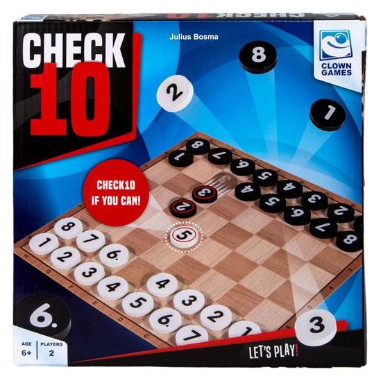 Clown games Check-10 (Deutsch, Englisch, Französisch, Italienisch, Niederländisch, Spanisch, 2 Spieler) (2012083)