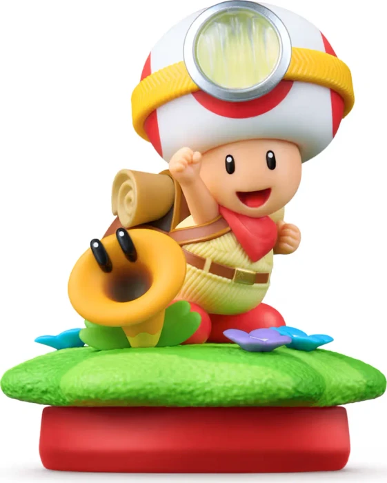 Nintendo amiibo Kapitän Toad & Plauderblume-Spielfigur