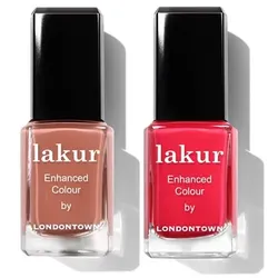 LONDONTOWN Nagellack-Set Pecan Pie London Calling Lakur 2x12ml