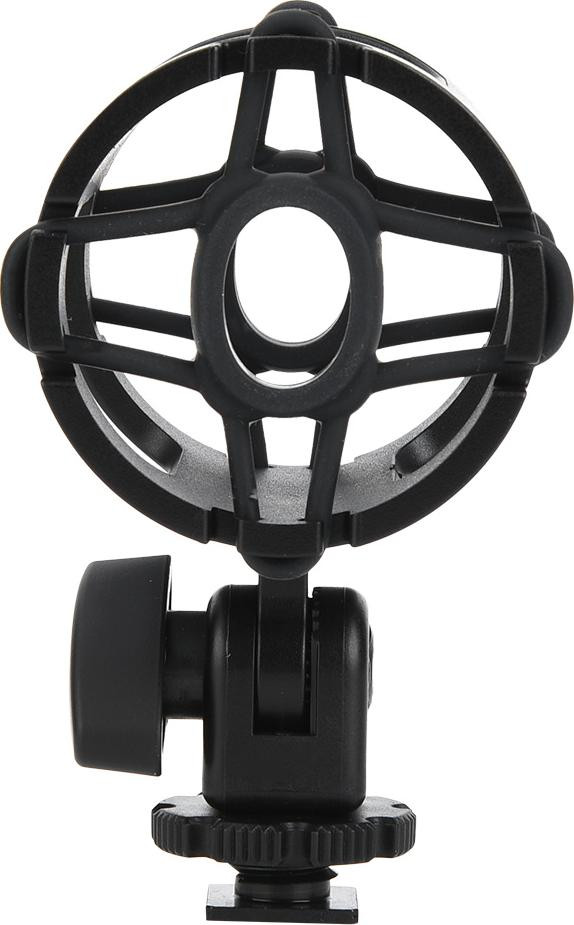 Gistuch Universele microfoonhouder van kunststof met schokbestendige klem voor camera-accessoires en 3/8-inch schroefdraad