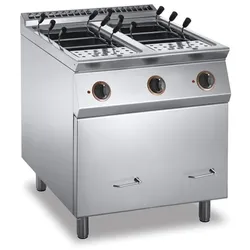 KBS Gastrotechnik Elektro-Nudelkocher 2 x 28 L 2 Becken