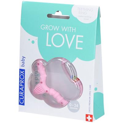 Curaprox baby Beissring pink 1 St Sonstige