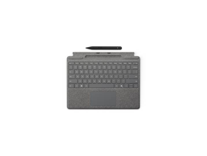 Microsoft Surface Pro Keyboard with Slim Pen for Business, AZERTY, Français, Pavé tactile, Microsoft, Surface Pro 10 for Business; Surface Pro 9 for B