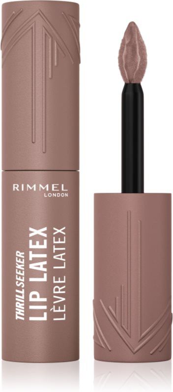 Rimmel Thrill Seeker Lip Latex liquid lipstick shade 500 Cappuccino Light 6 ml