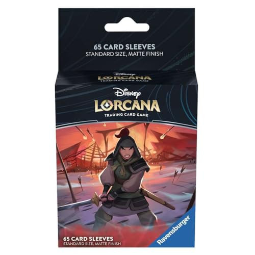 Disney Lorcana TCG Aufstieg der Flutgestalten Kartenhullen Mulan Ravensburger
