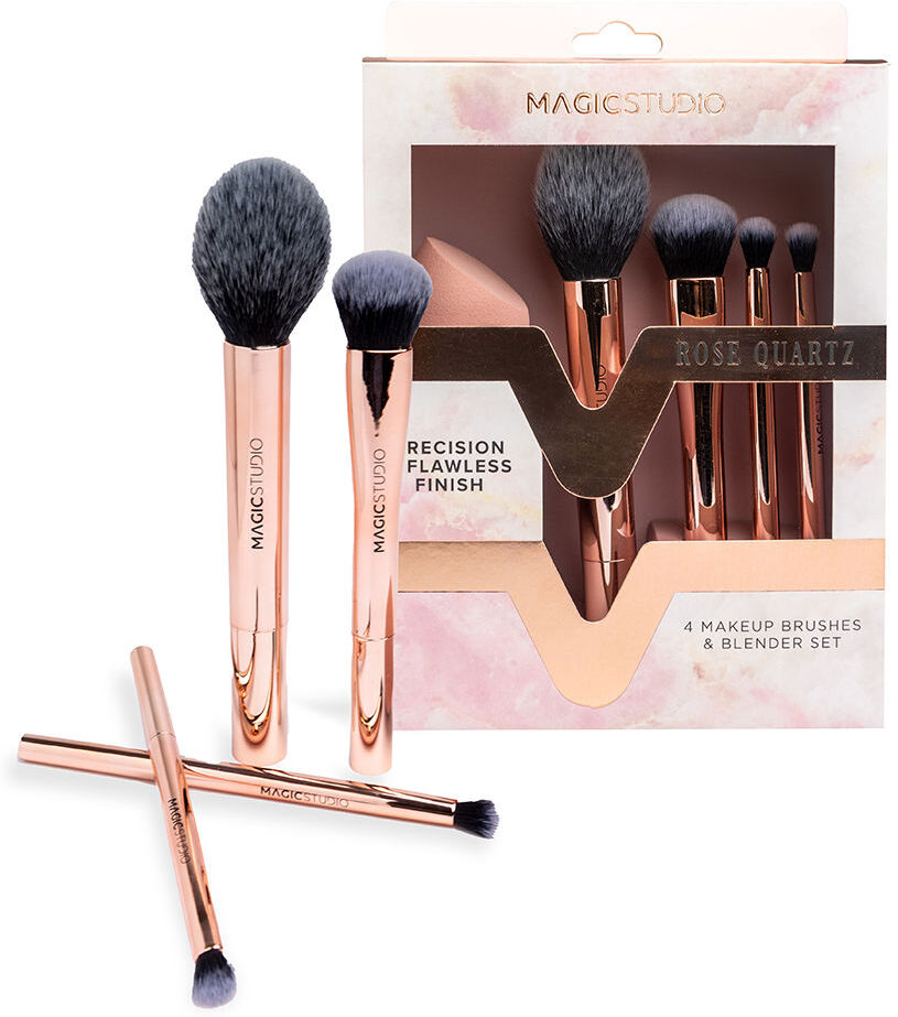 Magic Studio Precision Flawless Finish Rose Quartz Estuche 5 pz