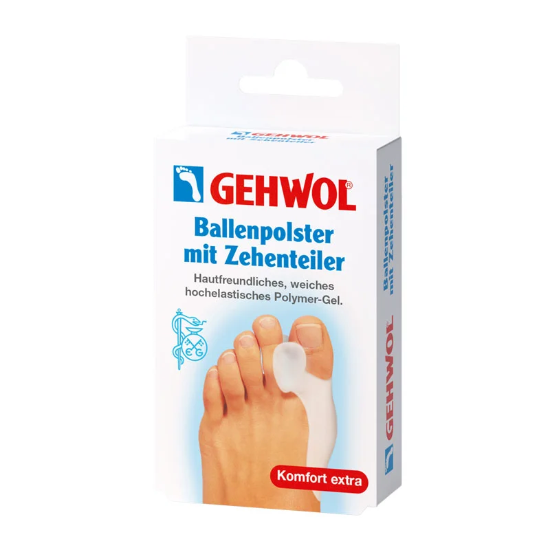 Gehwol Ballenpolster mit Zehenteiler, 1 St. 102681100