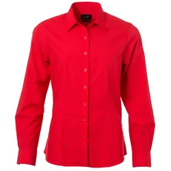 Damen Langarm Bluse "JN677" - XL - tomato