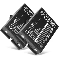 Subtel Akku für Ikusi TM70, ATEX transmitters, RAD-TS, T71, T70-1, T70-2, RAD-TF (600 mAh), Batterien + Akkus