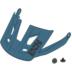 iXS, Motorradhelm Zubehör, Visor + Pins Trigger AM