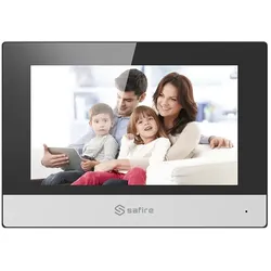 HikVision 7" TFT LCD Innenstation IP, schwarz-silber