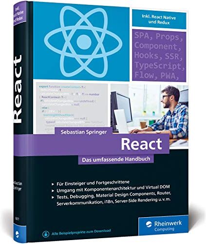 Sebastian Springer - React: Das umfassende Handbuch - Preis vom 18.10.2026 15:28:09 h