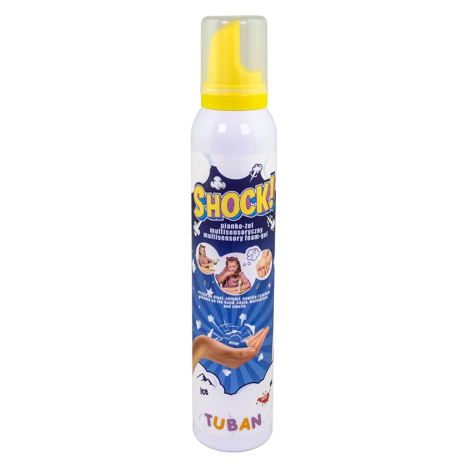 Tuban SHOCK Multisensoryczny pianko-żel 200ml Ice (TUBA0198)