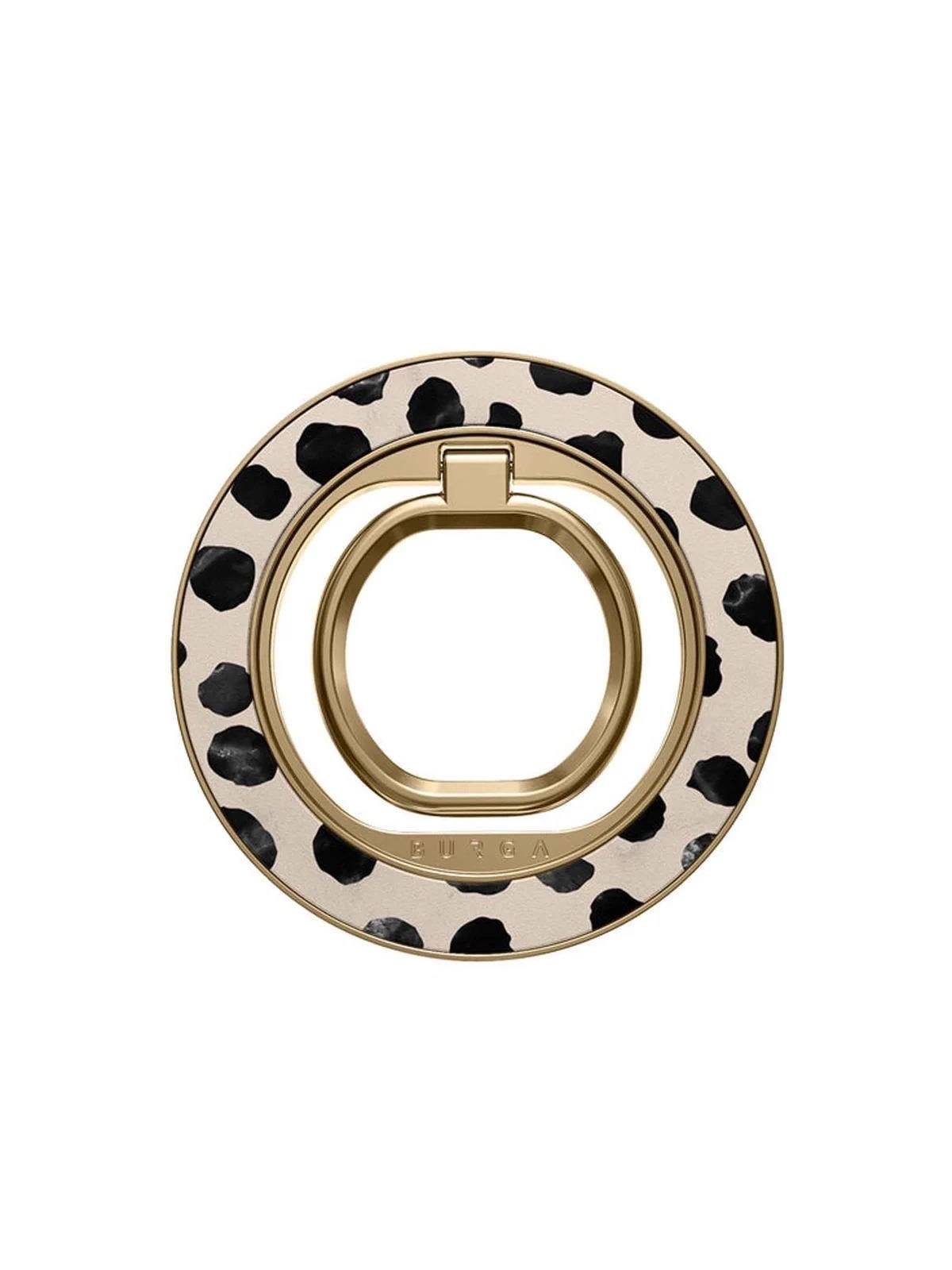Burga Almond Latte - Magnetic Ring Holder Gold