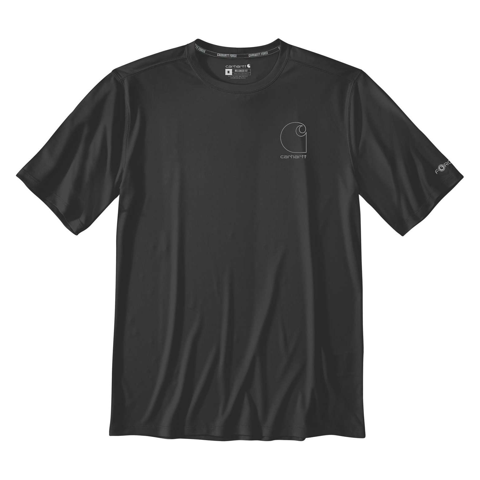 Puma Sun Defender Leichtgewichtiges Logo Kurzarm-T-Shirt in Schwarz (XXL) (.107182.N04.S008)