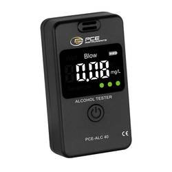 PCE Instruments Alkoholtester PCE-ALC 40 Messbereich 0..1 g/l interner Speicher Ampelanzeige Lebensdauer mg/l, g/l