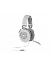 Corsair Gaming HS65 SURROUND Headset ohrumschließend kabelgebunden 3,5 mm Stecker weiß (CA-9011271-EU)