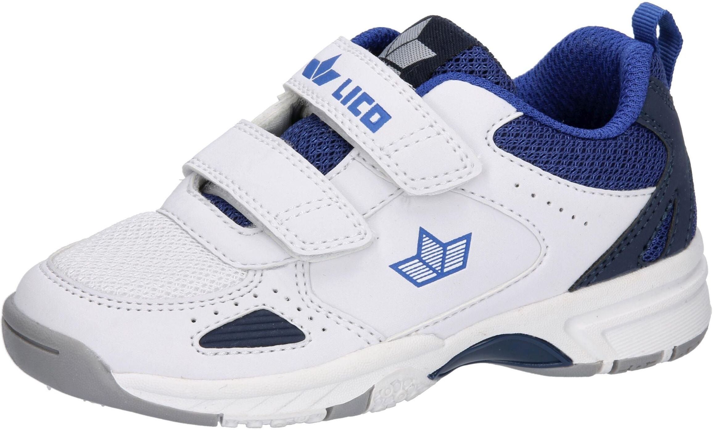 Trainingsschuh LICO "Sportschuh Peyton V", Jungen, Gr. 35, weiß, Synthetik, Schuhe Trainingsschuh