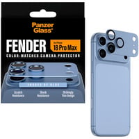 Fender Kameraschutz, Schutzfolie hellblau, iPhone 18 Pro Max
