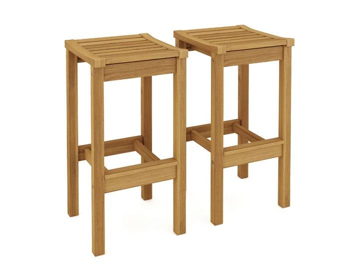 Barstuhl Holz ALHAMBRA 2er Set