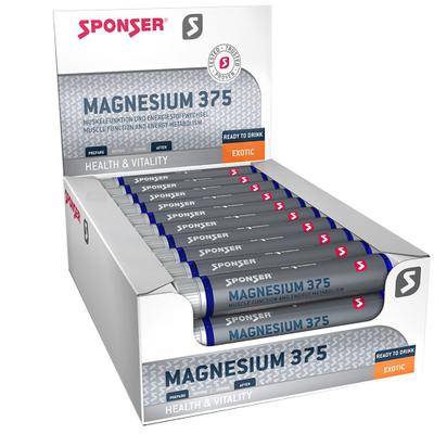 Sponser Magnesium 375 Exotic 30x25 ml Trinkampullen