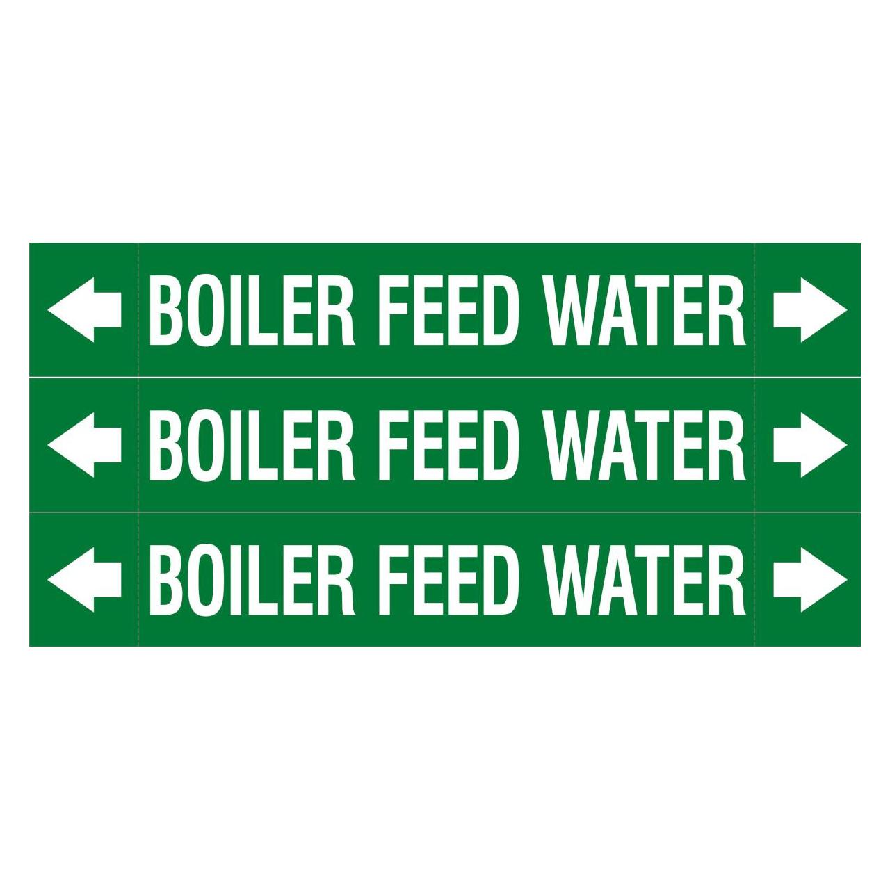 Brady ASME - Rohrmarkierer - Boiler Feed Water (312913)